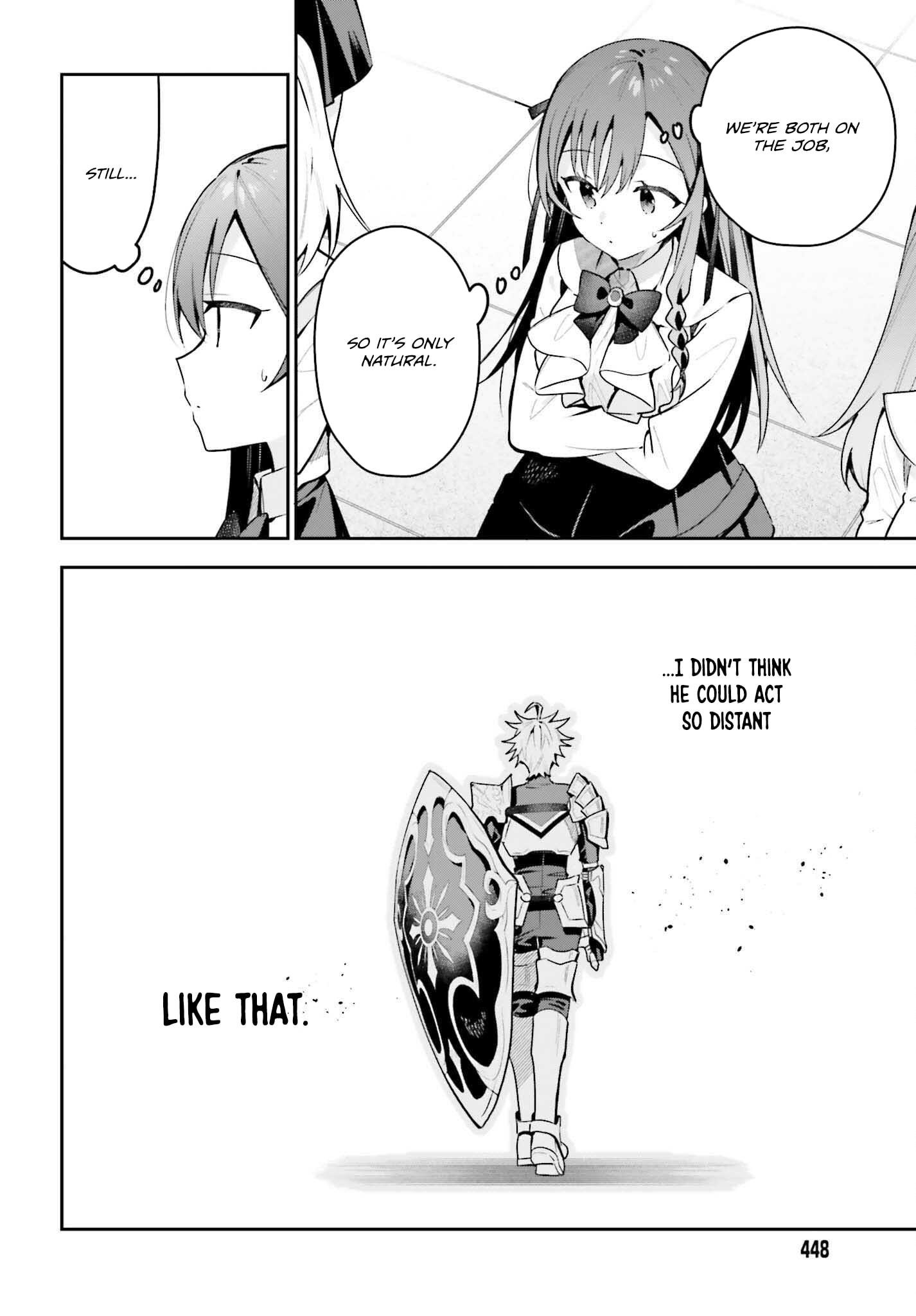 I’m the guild receptionist, but since I don’t want to work overtime, I think I’ll just solo the boss Chapter 42 - Page 19