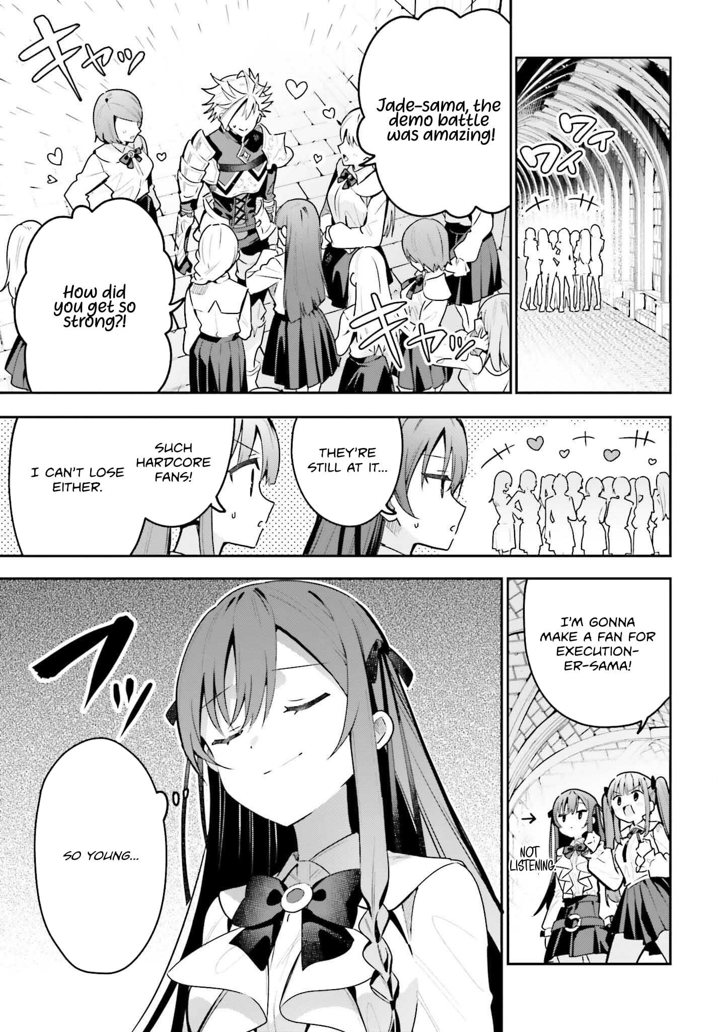 I’m the guild receptionist, but since I don’t want to work overtime, I think I’ll just solo the boss Chapter 42 - Page 20