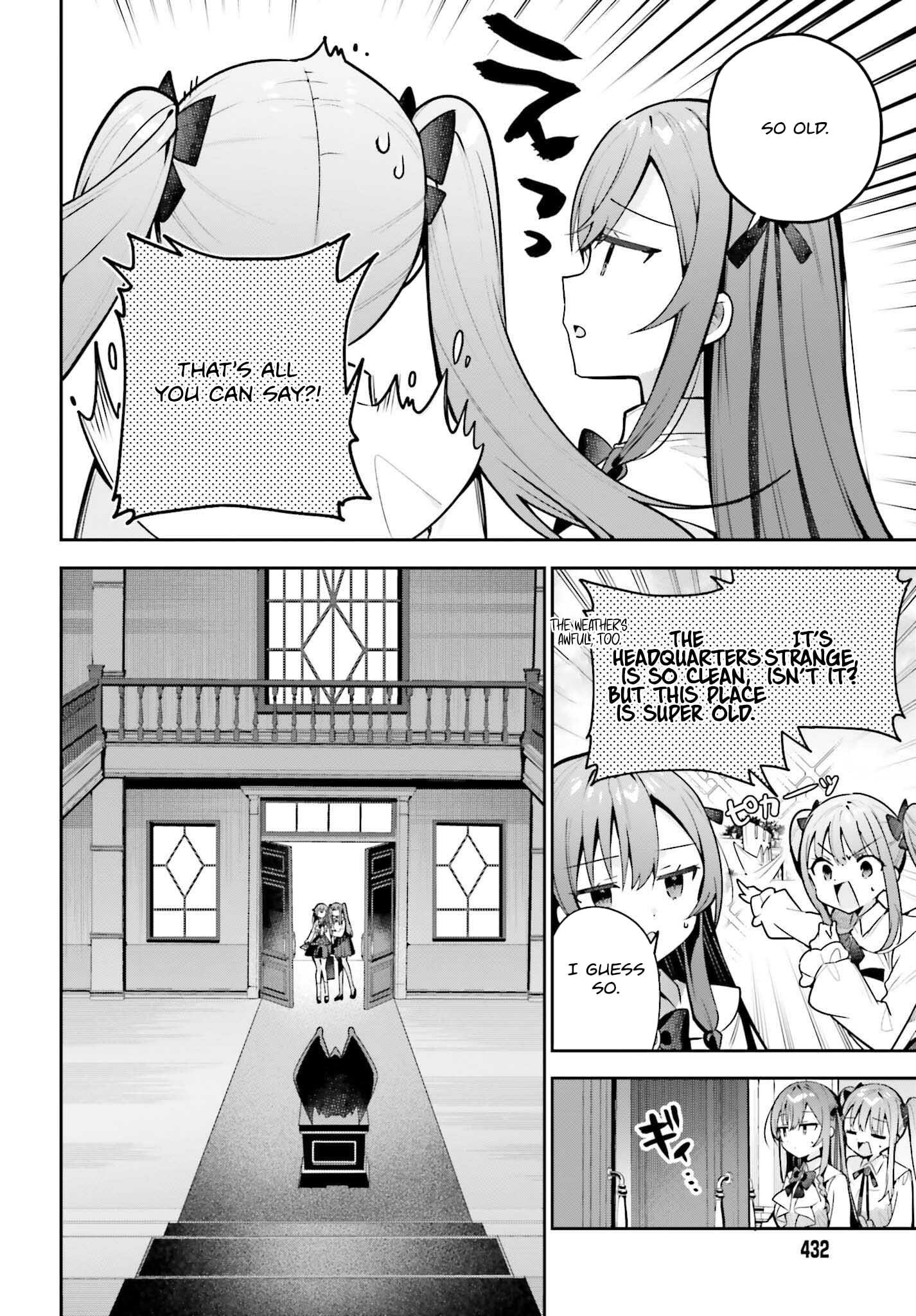 I’m the guild receptionist, but since I don’t want to work overtime, I think I’ll just solo the boss Chapter 42 - Page 3