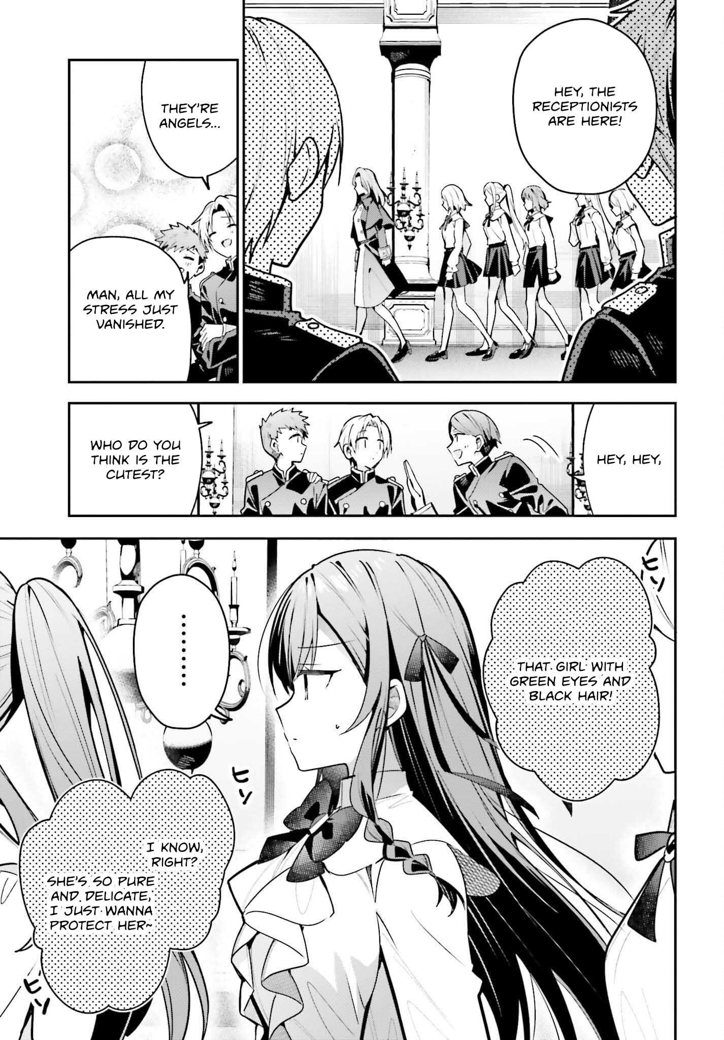 I’m the guild receptionist, but since I don’t want to work overtime, I think I’ll just solo the boss Chapter 42 - Page 6