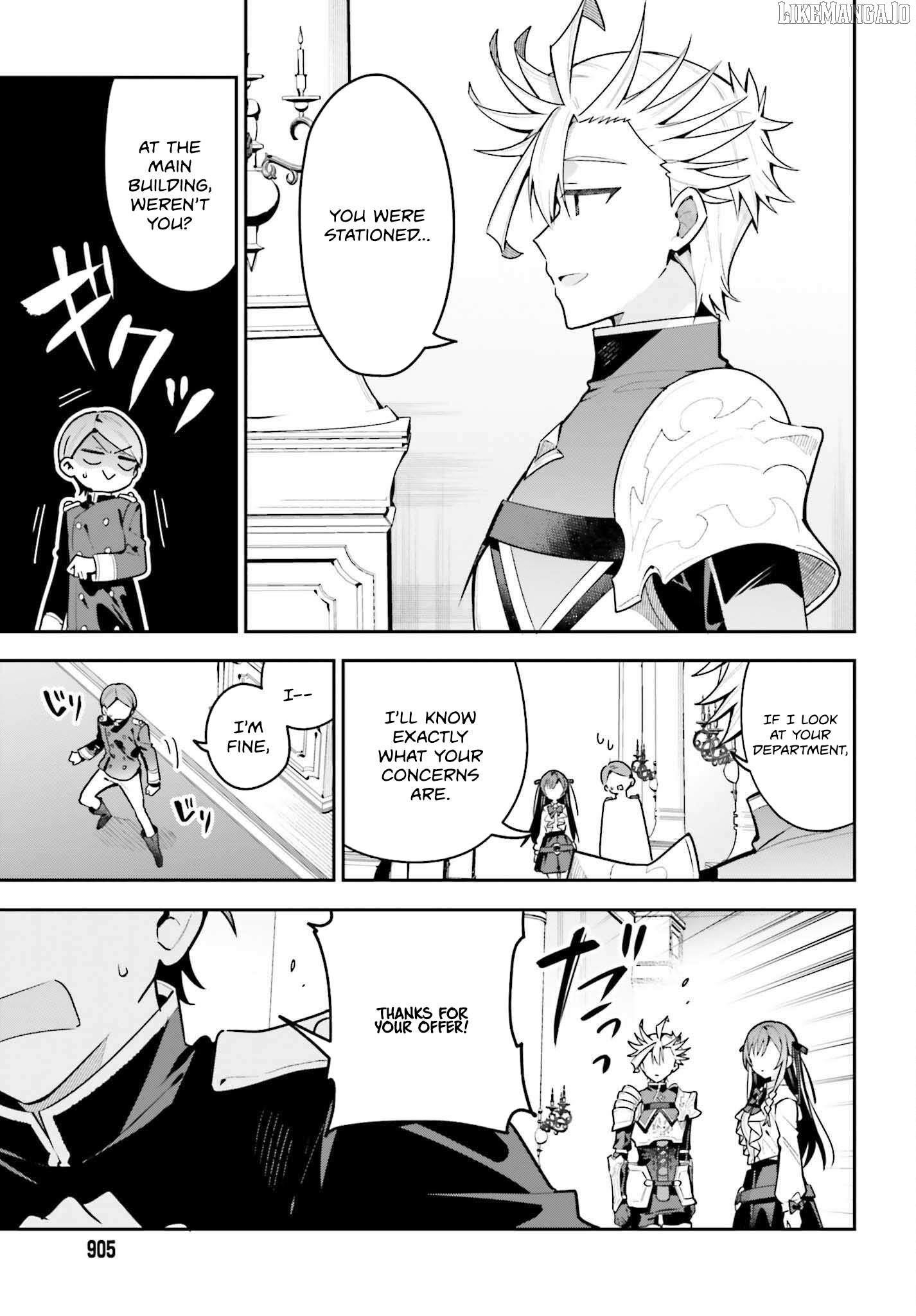 I’m the guild receptionist, but since I don’t want to work overtime, I think I’ll just solo the boss Chapter 44 - Page 17