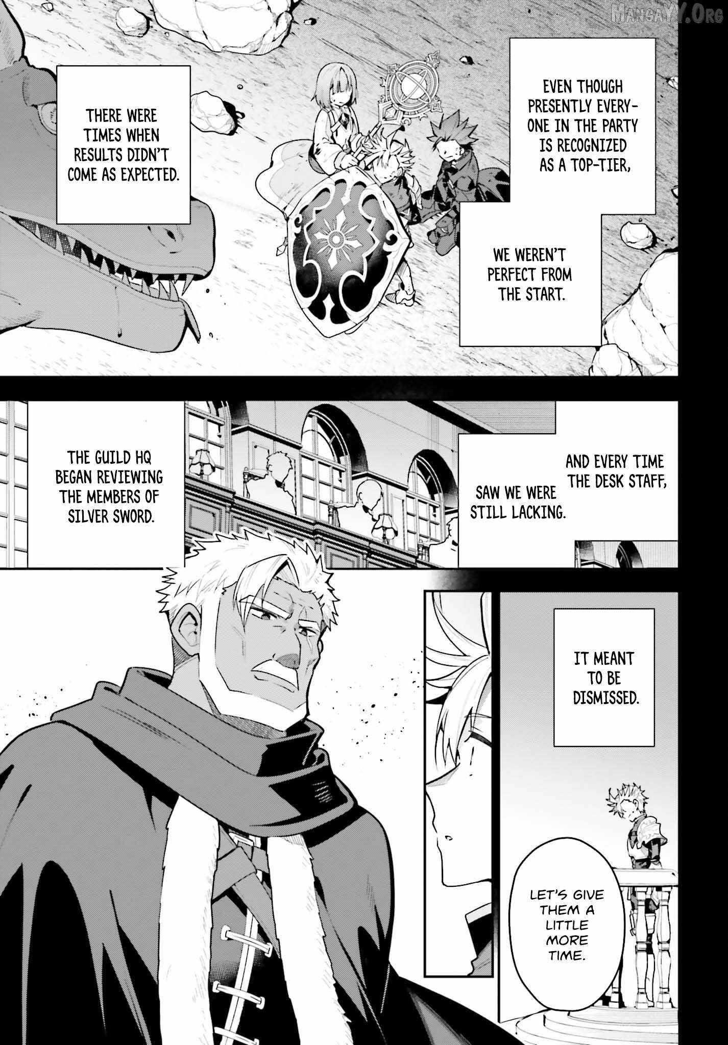 I’m the guild receptionist, but since I don’t want to work overtime, I think I’ll just solo the boss Chapter 45.1 - Page 7