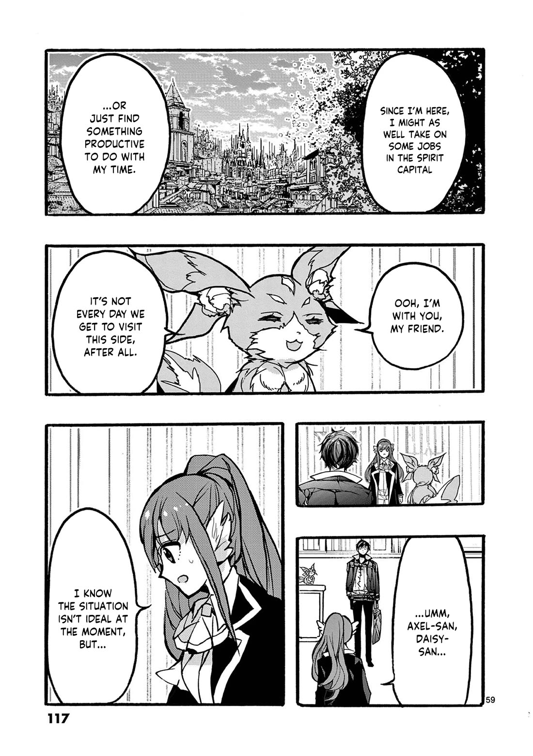 From The Strongest Job Of Dragon Knight, To The Beginner Job Carrier, Somehow, I Am Dependent On The Heroes Chapter 46 - Page 59