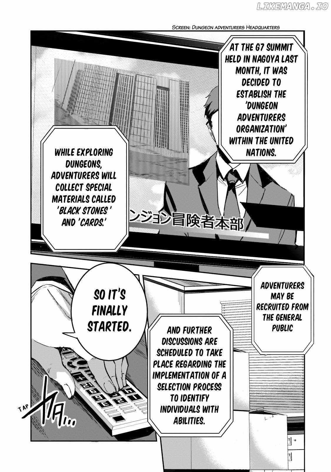 Dungeon Busters : I Am Just Middle-Aged Man, But I Save the World Because of Appeared the Dungeon in My Home Garden Chapter 11 - Page 1