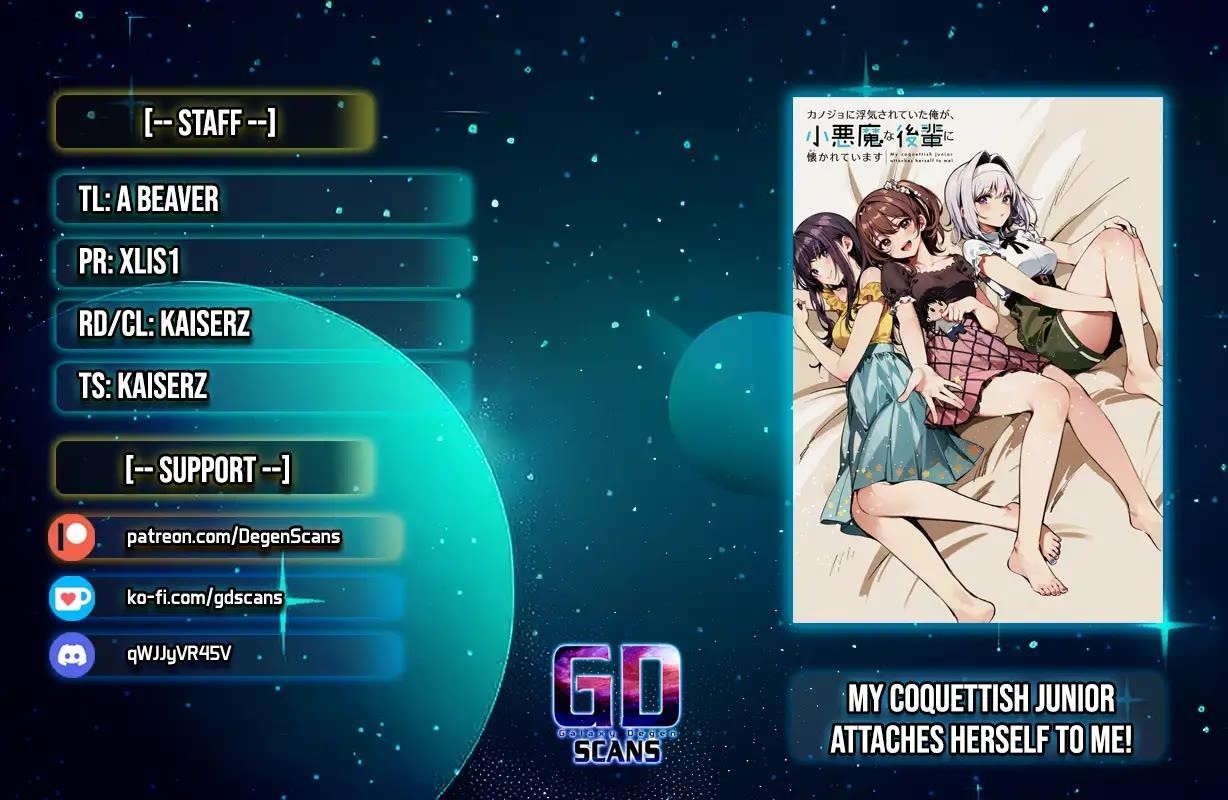 I Was Cheated on by My Girlfriend but My Devilish Junior Now Yearns for Me Chapter 28 - Page 1