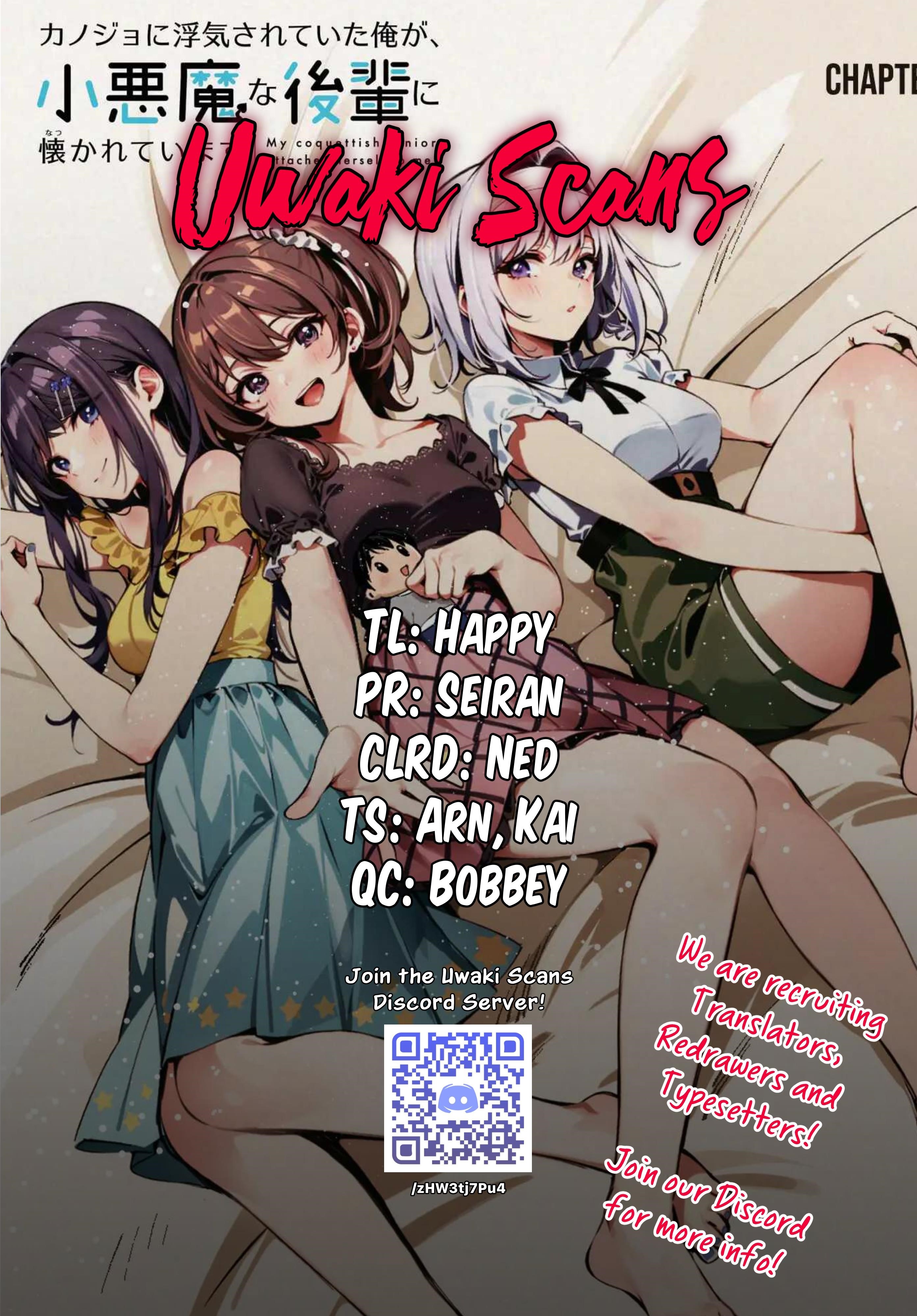 I Was Cheated on by My Girlfriend but My Devilish Junior Now Yearns for Me Chapter 31 - Page 1