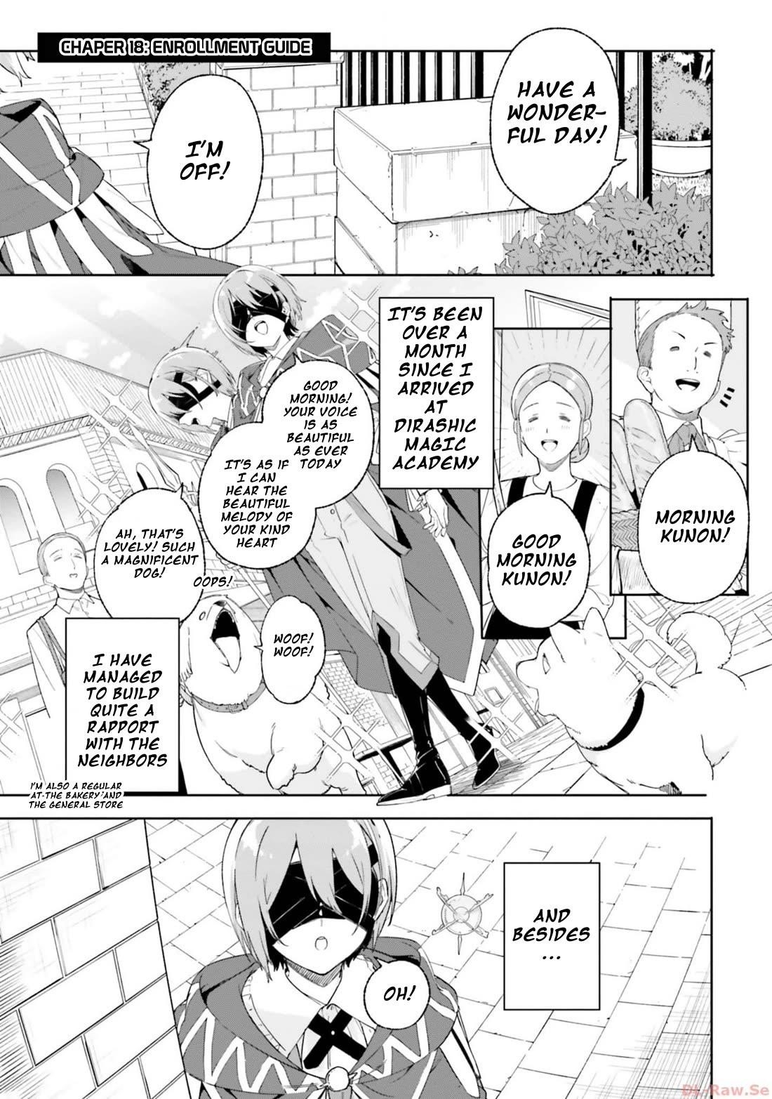 Kunon the Sorcerer Can See Through Chapter 18 - Page 1