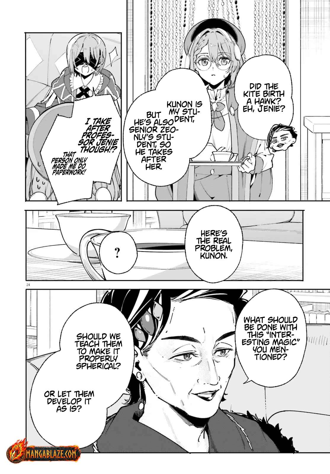 Kunon the Sorcerer Can See Through Chapter 33.2 - Page 6