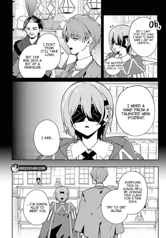 Kunon the Sorcerer Can See Through Chapter 35.1 - Page 9