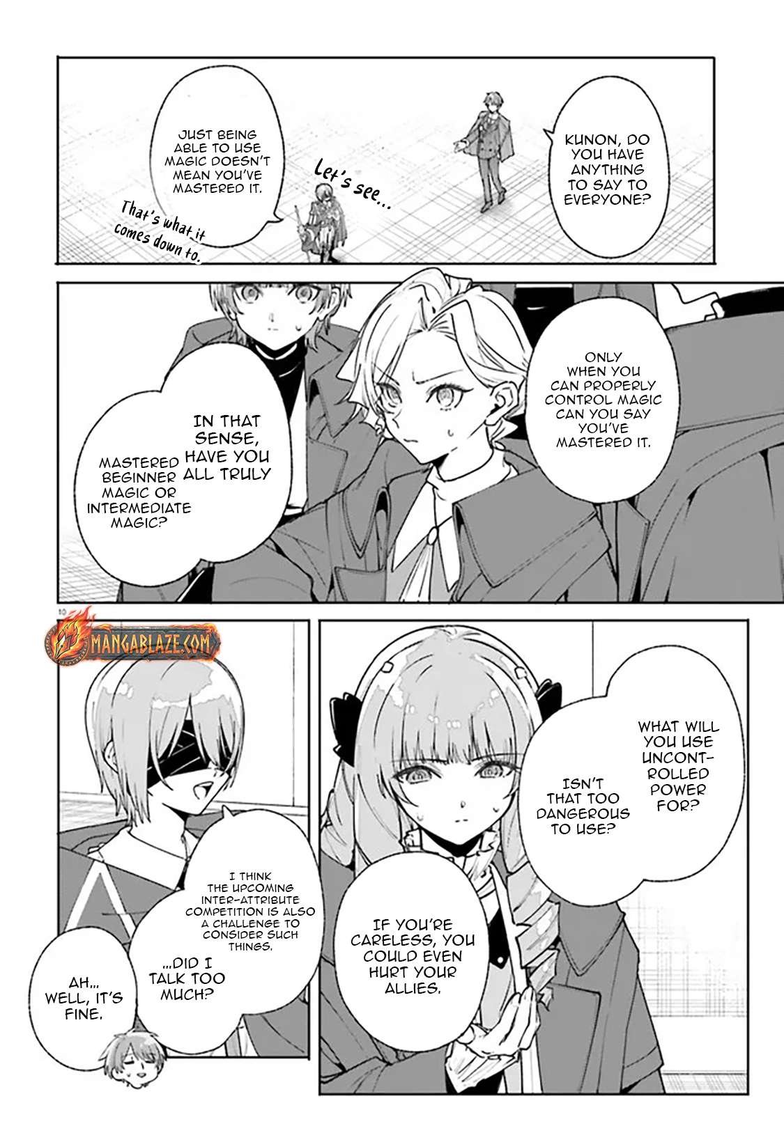 Kunon the Sorcerer Can See Through Chapter 36.1 - Page 11