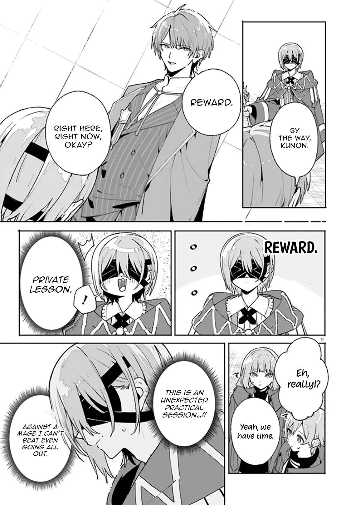 Kunon the Sorcerer Can See Through Chapter 36.1 - Page 12