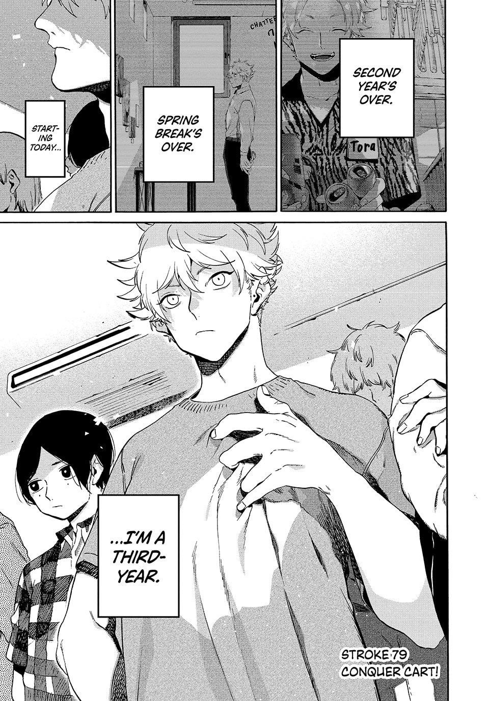 Blue Period Chapter 79 - Page 1