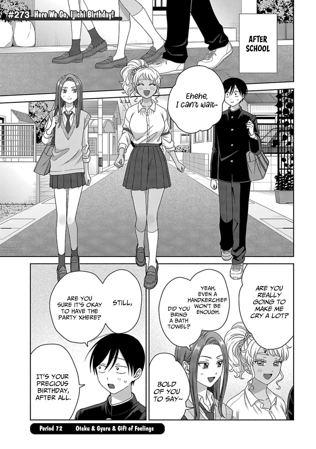 Gal Can’t Be Kind to Otaku!? Chapter 72 - Page 1