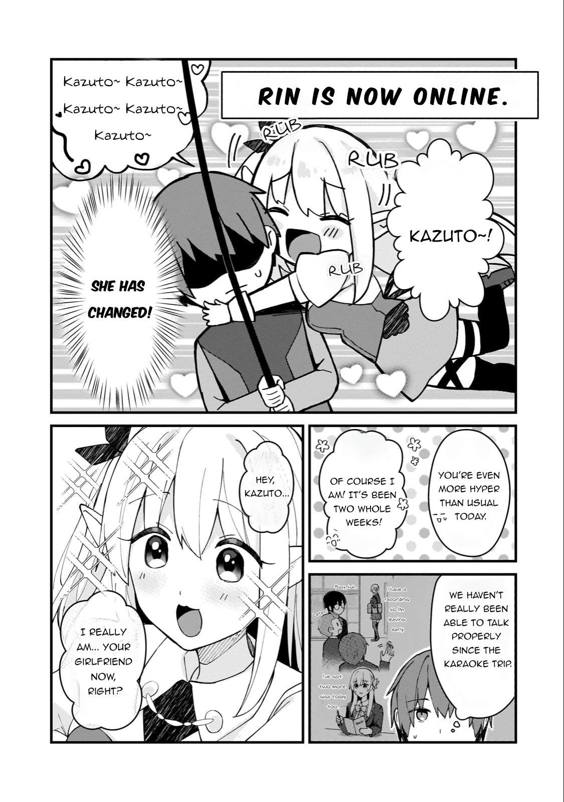 My Web Game Wife Is a Popular Idol IRL Chapter 36 - Page 3