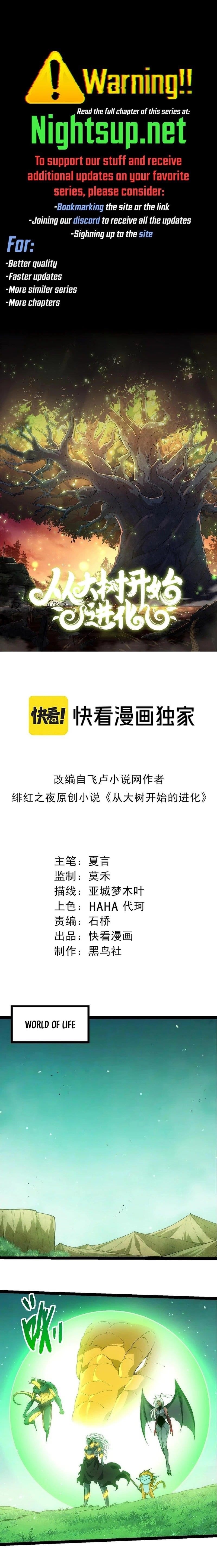 Evolution Begins With a Big Tree Chapter 404 - Page 1