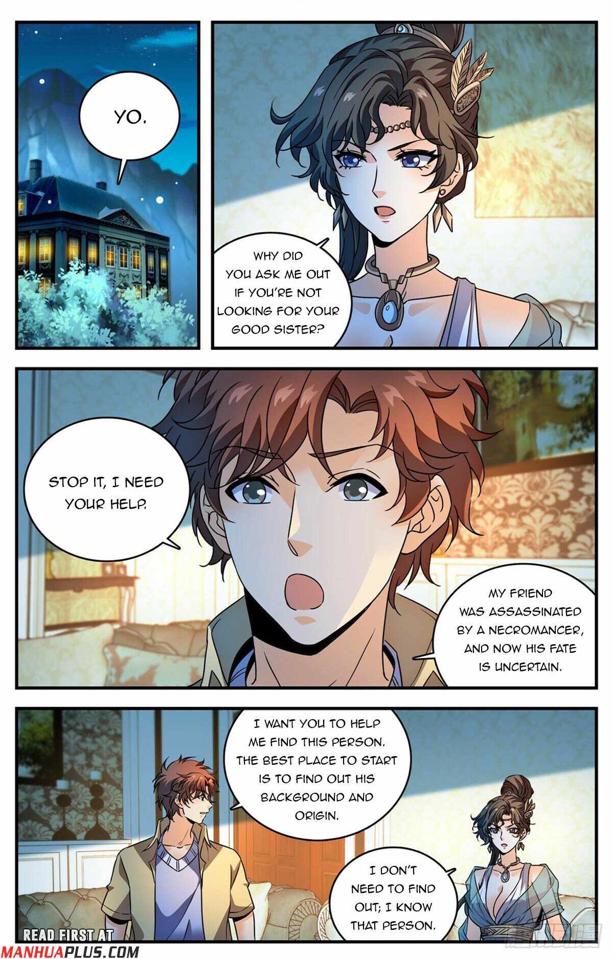 Versatile Mage Chapter 1050 - Page 1