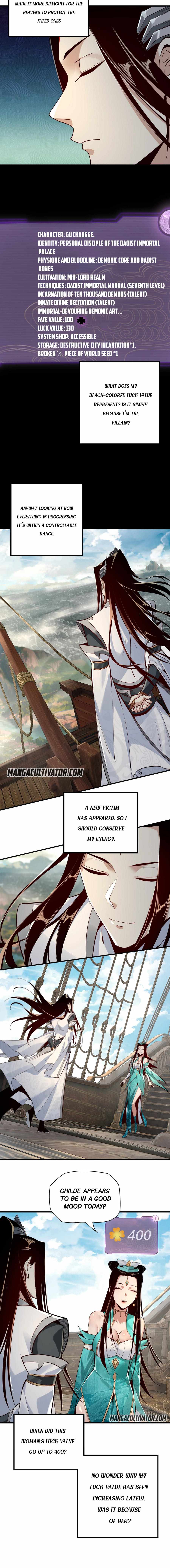 Me, The Heavenly Destined Villain Chapter 10 - Page 3