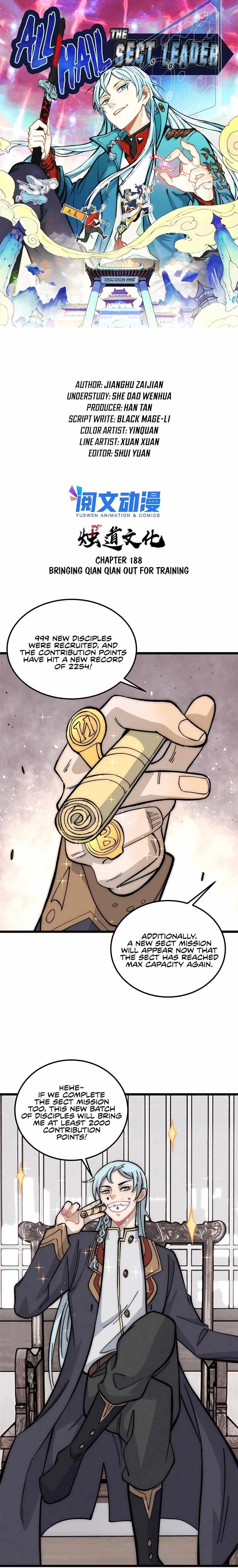 All Hail The Sect Leader Chapter 188 - Page 1