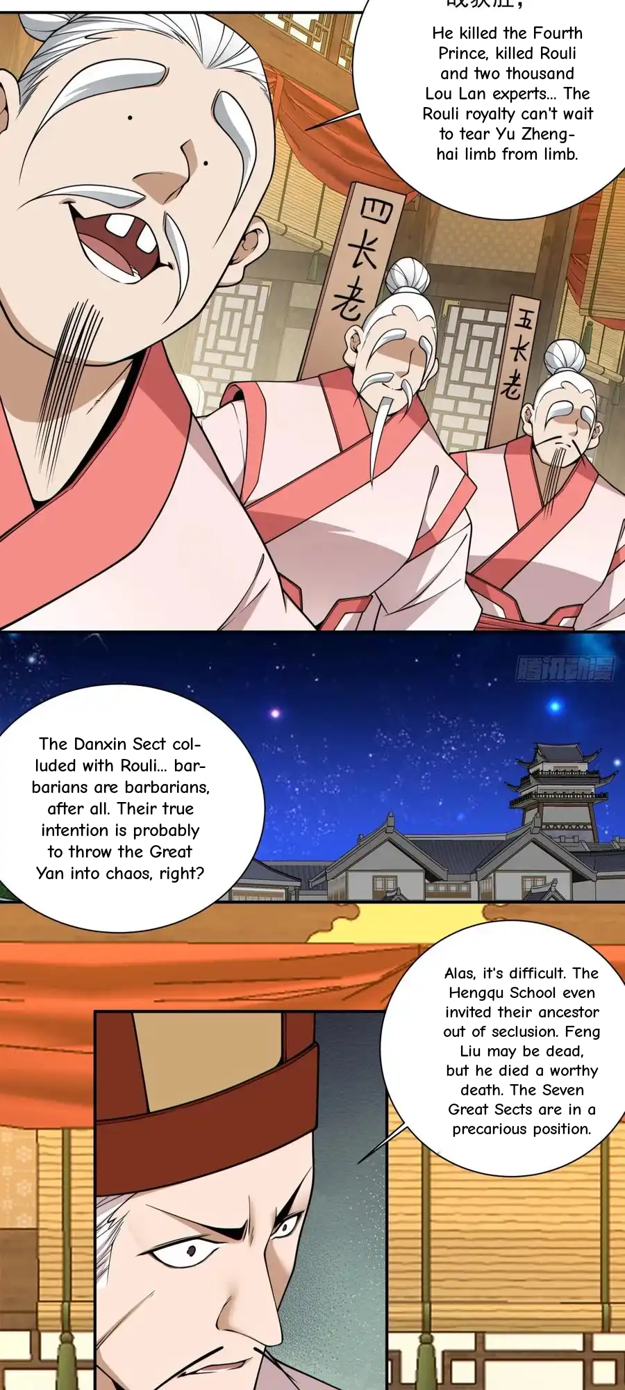 My Disciples Are All Big Villains Chapter 414 - Page 33