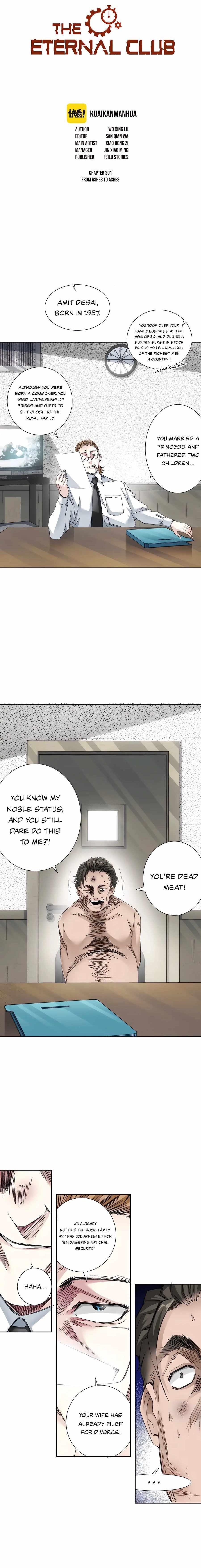 I Built A Lifespan Club Chapter 301 - Page 1