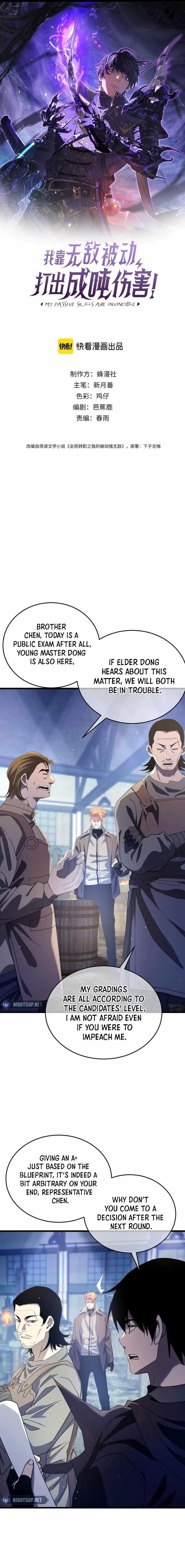 I Rely on My Invincibility to Deal Tons of Damage Passively! Chapter 66 - Page 1