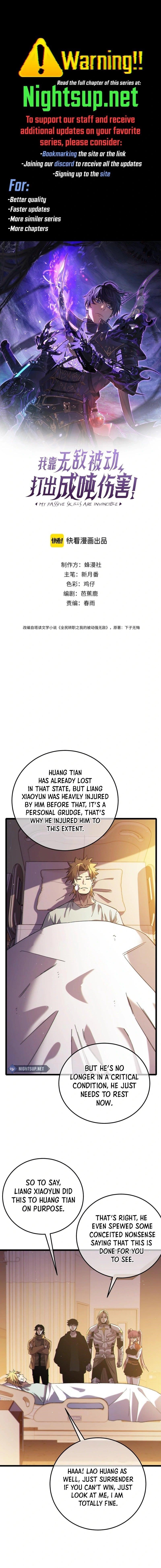 I Rely on My Invincibility to Deal Tons of Damage Passively! Chapter 97 - Page 1