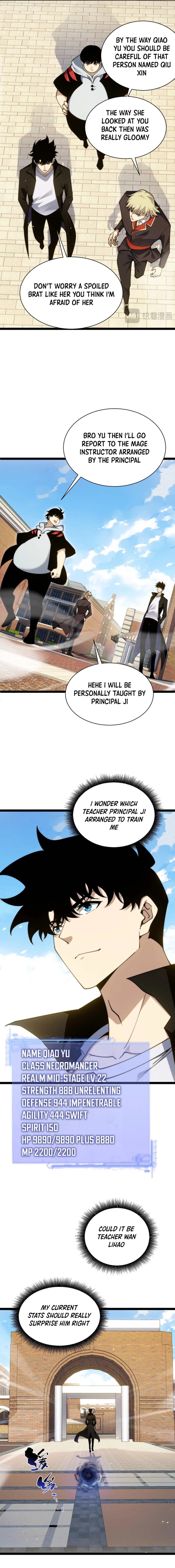 Maxed Strength Stats Necromancer Chapter 105 - Page 2