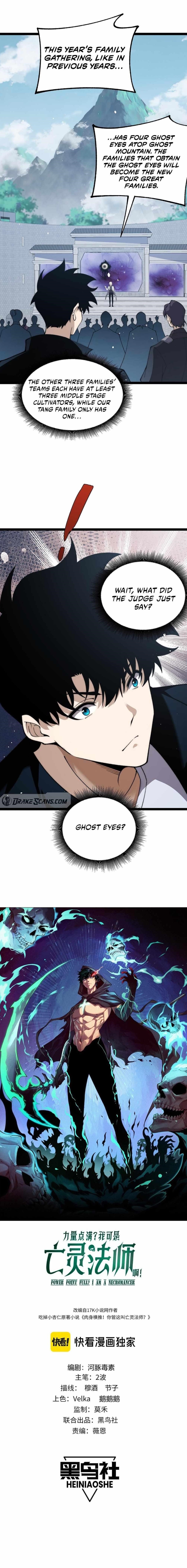 Maxed Strength Stats Necromancer Chapter 67 - Page 1