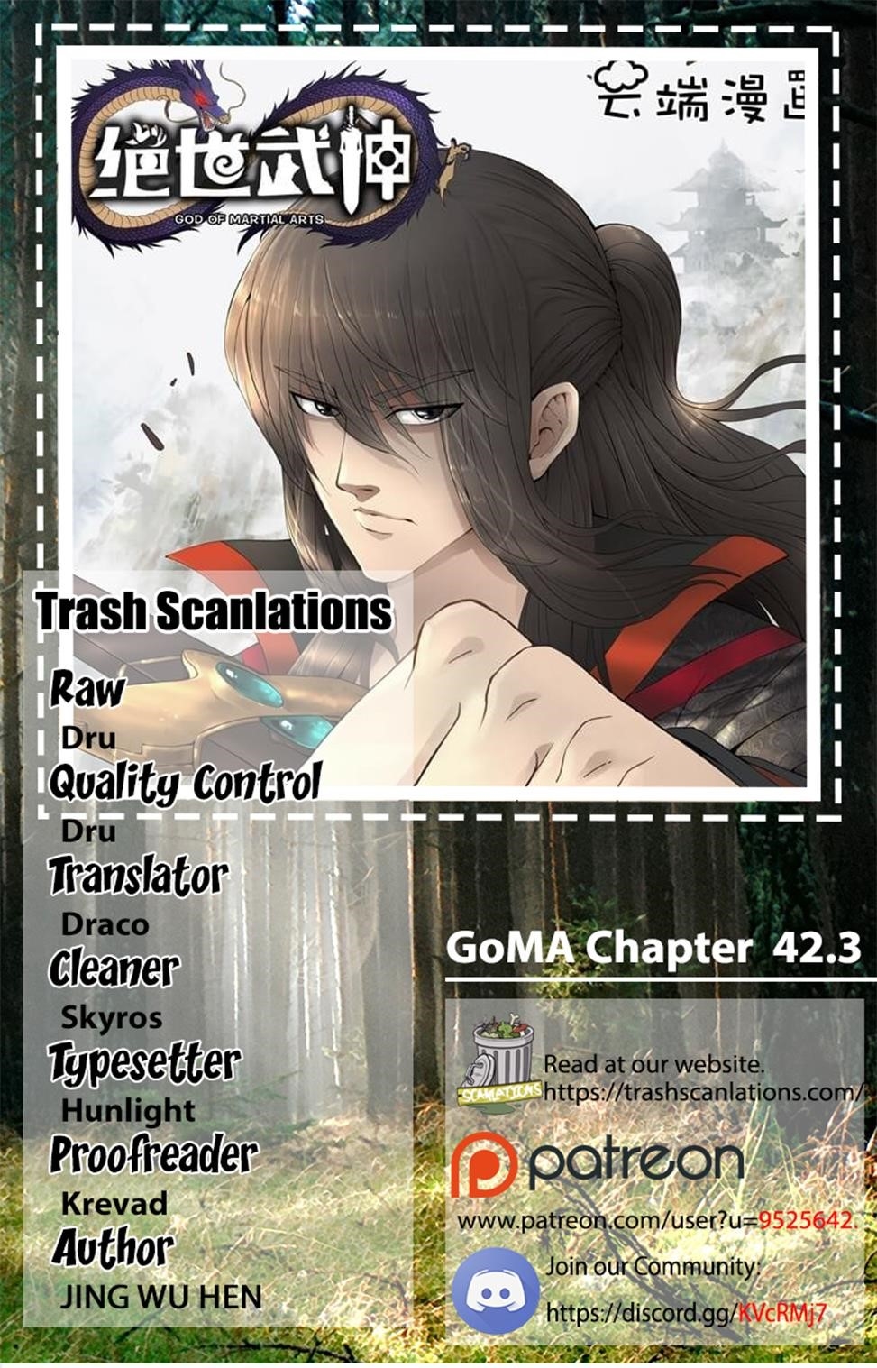 God of Martial Arts Chapter 42.3 - Page 1