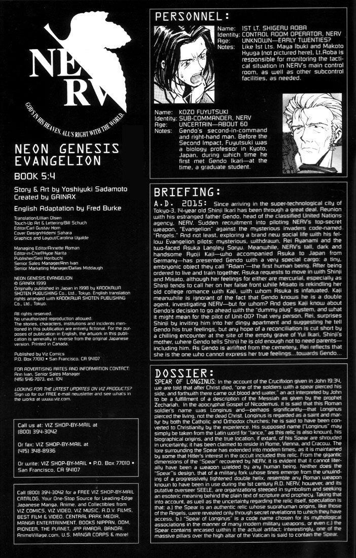 Neon Genesis Evangelion Chapter 30 - Page 2