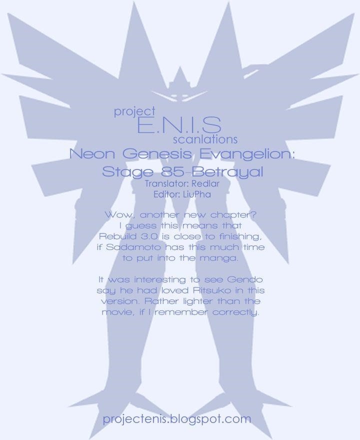 Neon Genesis Evangelion Chapter 85 - Page 1