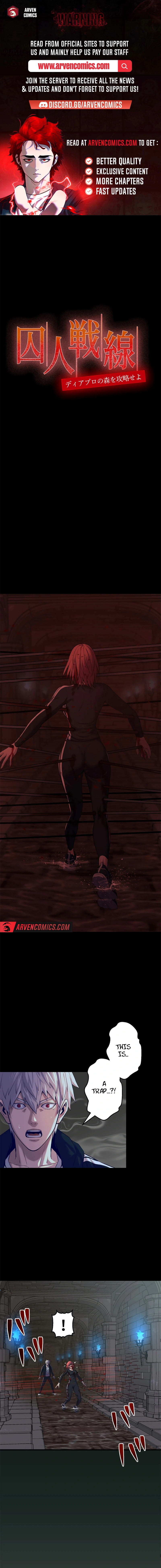 PRison’s Deadly Maze ~The Invincible Assassin’s Conquest of Diablo’s Forest~ Chapter 10 - Page 1