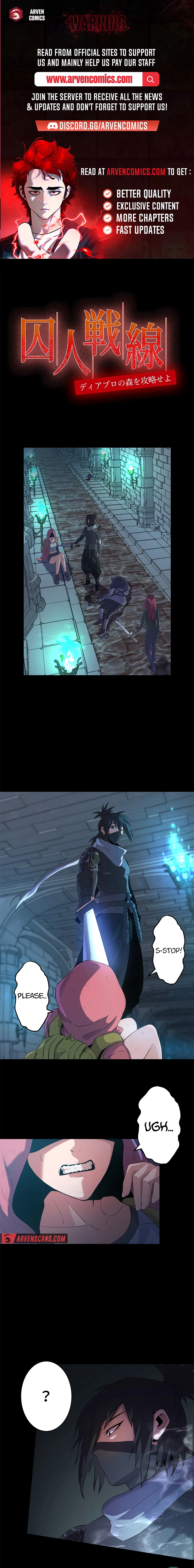 PRison’s Deadly Maze ~The Invincible Assassin’s Conquest of Diablo’s Forest~ Chapter 11 - Page 1