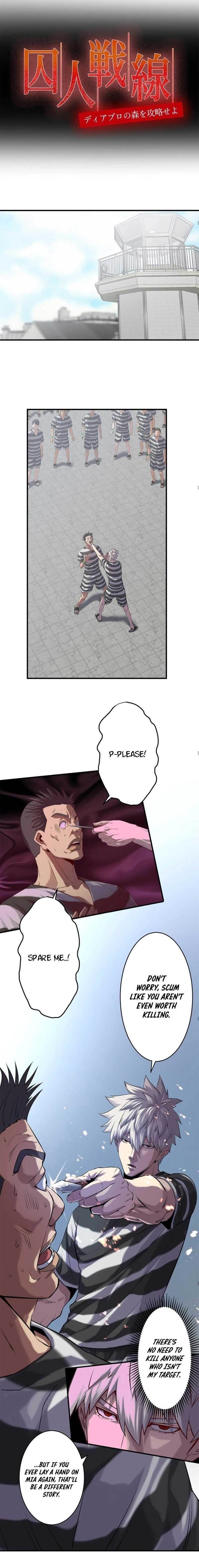 PRison’s Deadly Maze ~The Invincible Assassin’s Conquest of Diablo’s Forest~ Chapter 8 - Page 1