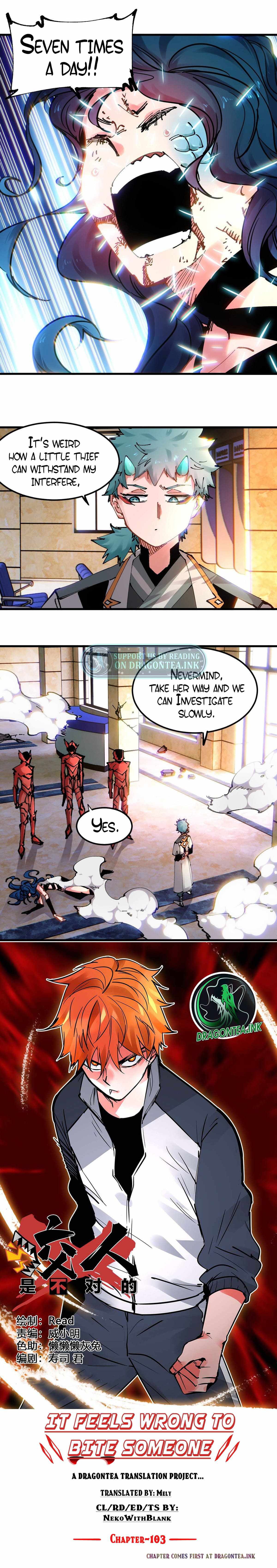 It Feels So Wrong to Bite People Chapter 103 - Page 5