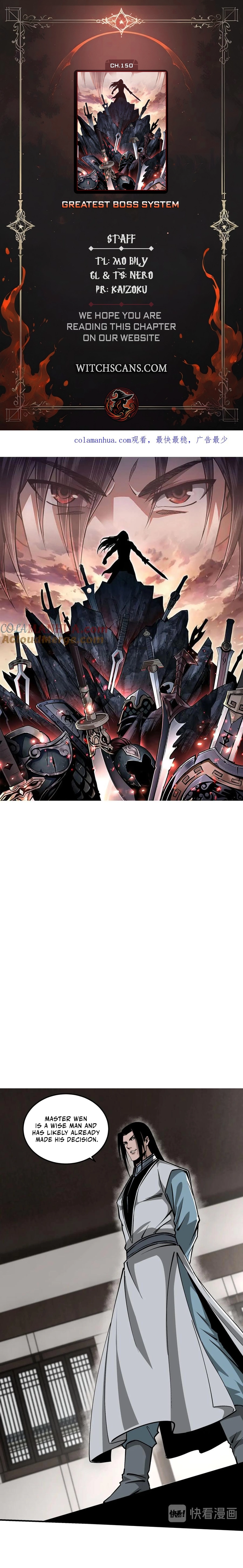 Greatest Boss System Chapter 150 - Page 1