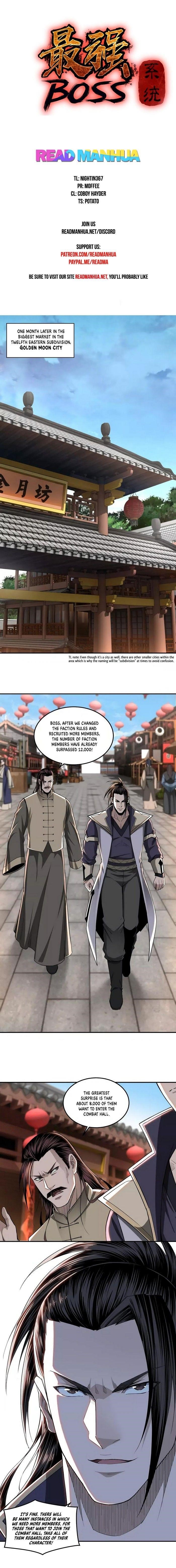 Greatest Boss System Chapter 31 - Page 1