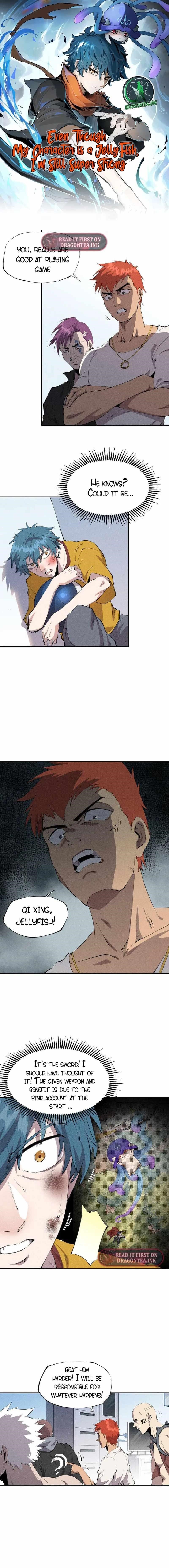 Even Though My Character Is A Jellyfish, I’M Still Super Strong Chapter 34 - Page 1