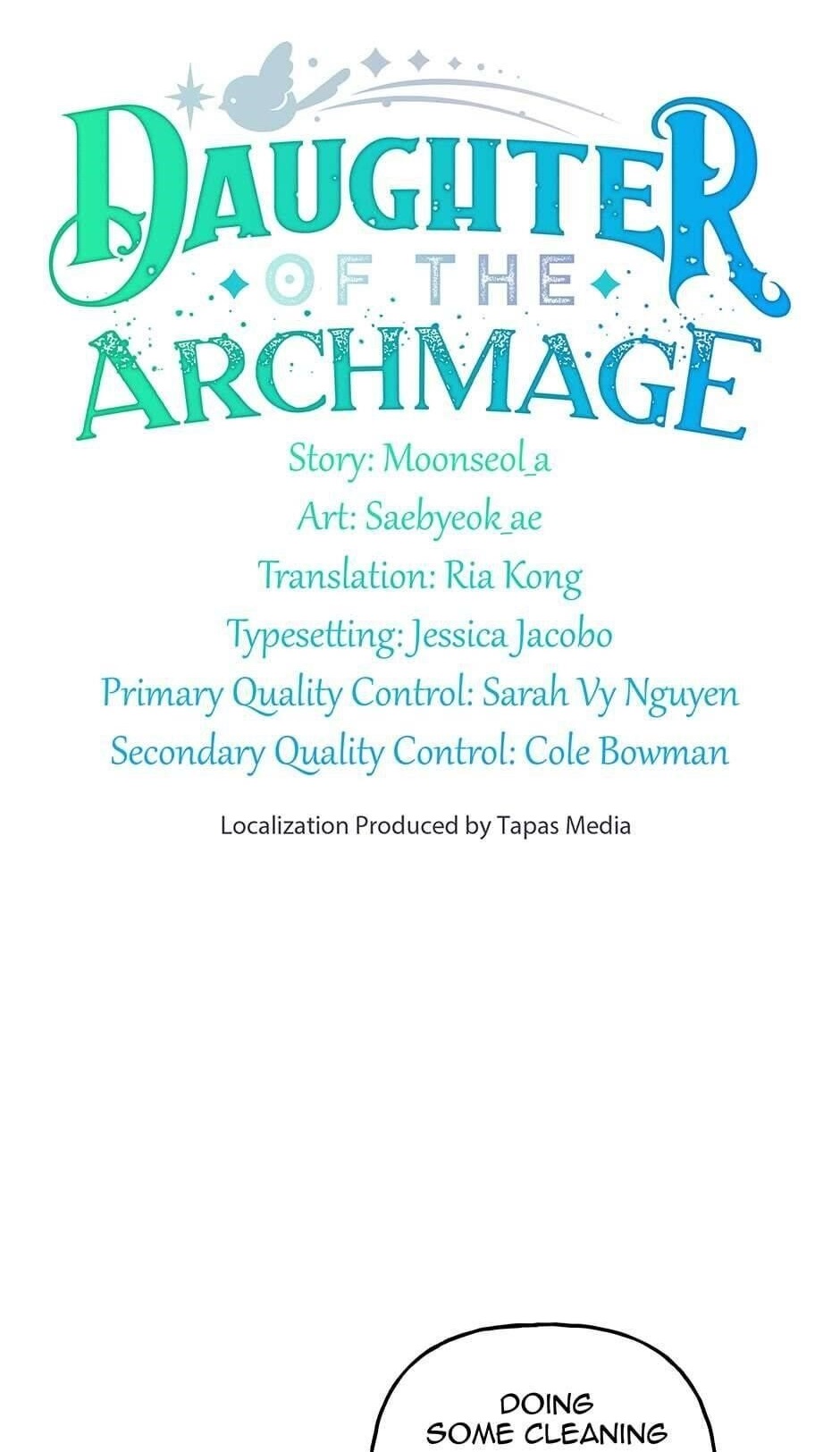 The Archmage’s Daughter Chapter 121 - Page 1