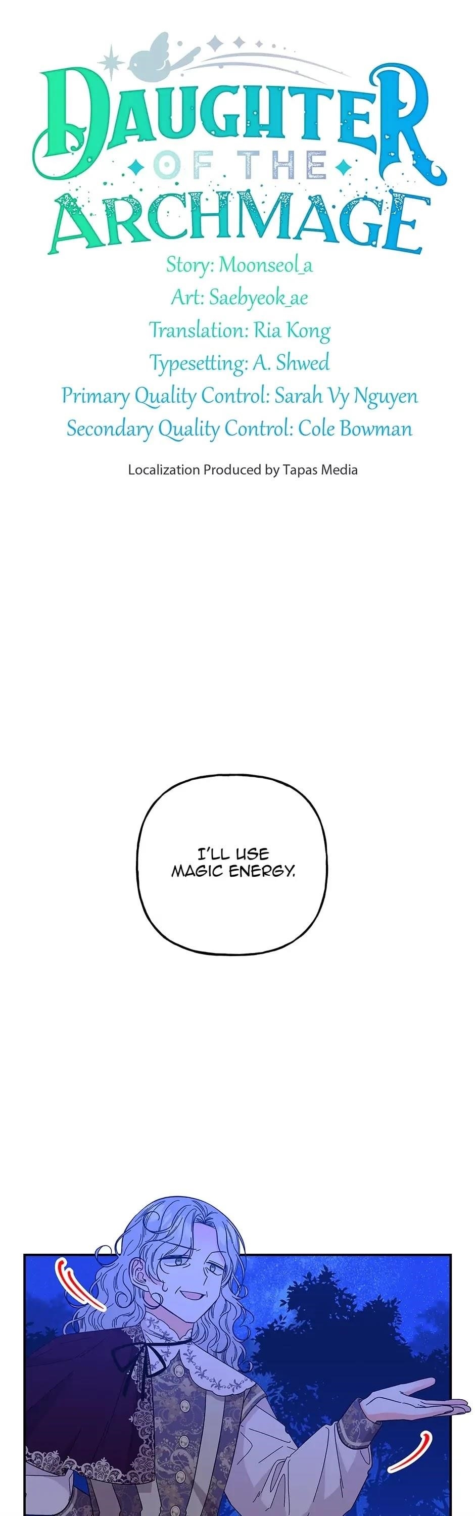 The Archmage’s Daughter Chapter 130 - Page 1