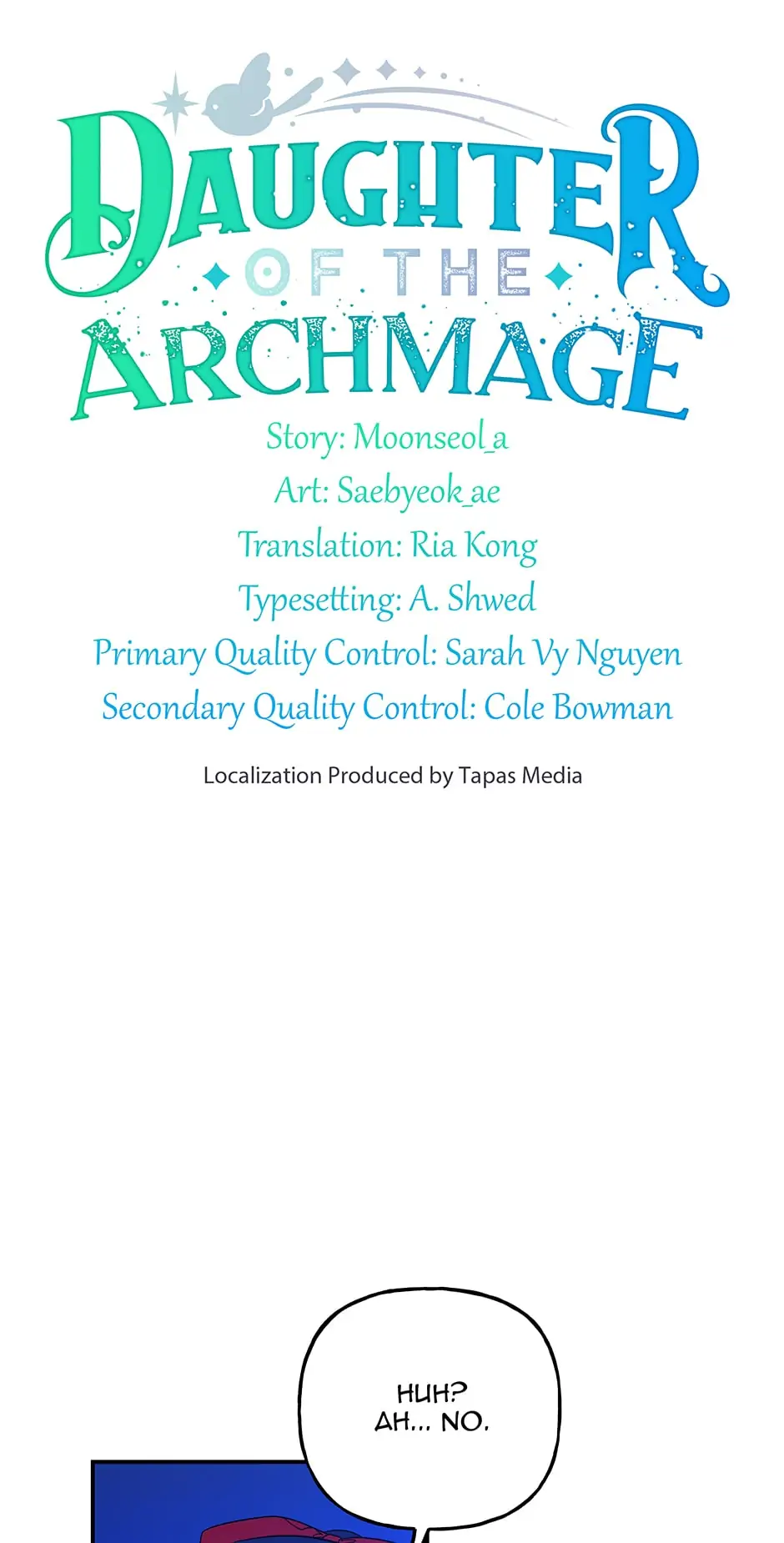 The Archmage’s Daughter Chapter 131 - Page 1