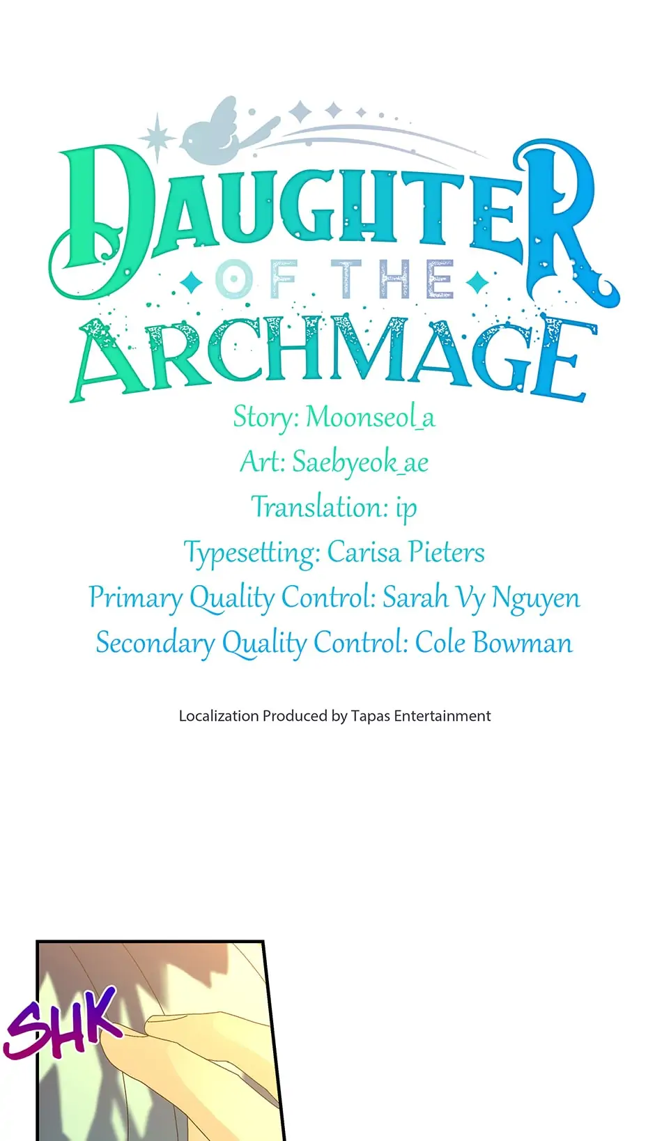 The Archmage’s Daughter Chapter 140 - Page 1