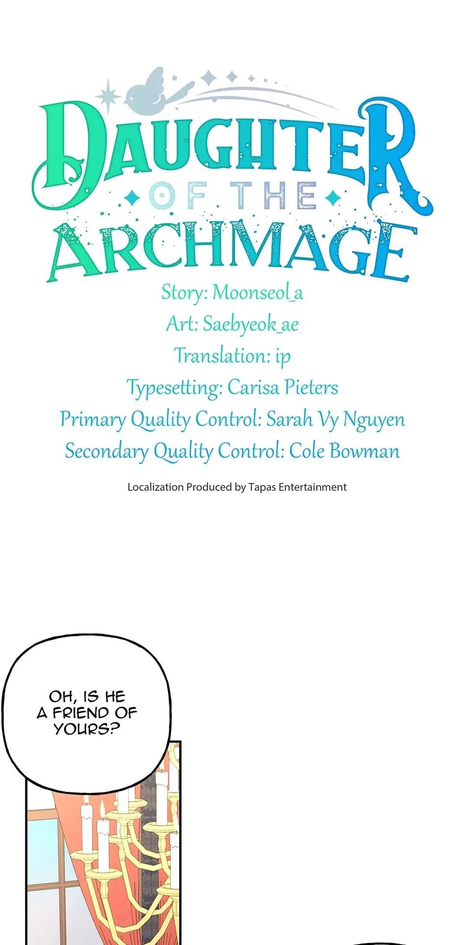 The Archmage’s Daughter Chapter 149 - Page 1