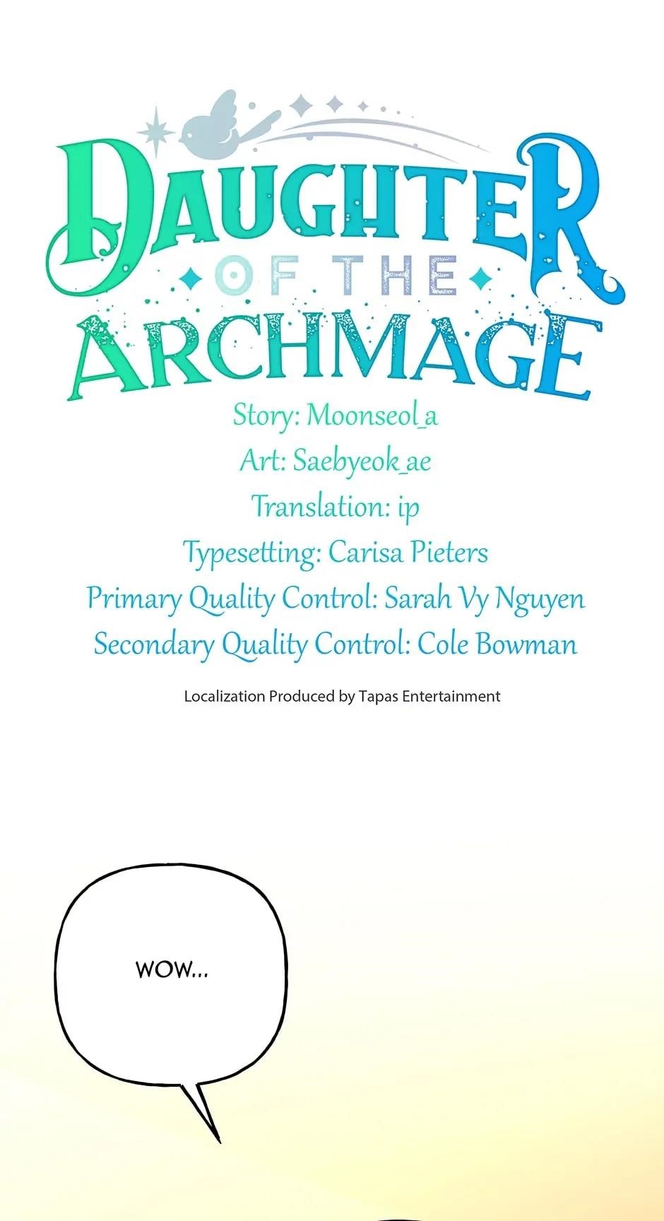 The Archmage’s Daughter Chapter 152 - Page 1