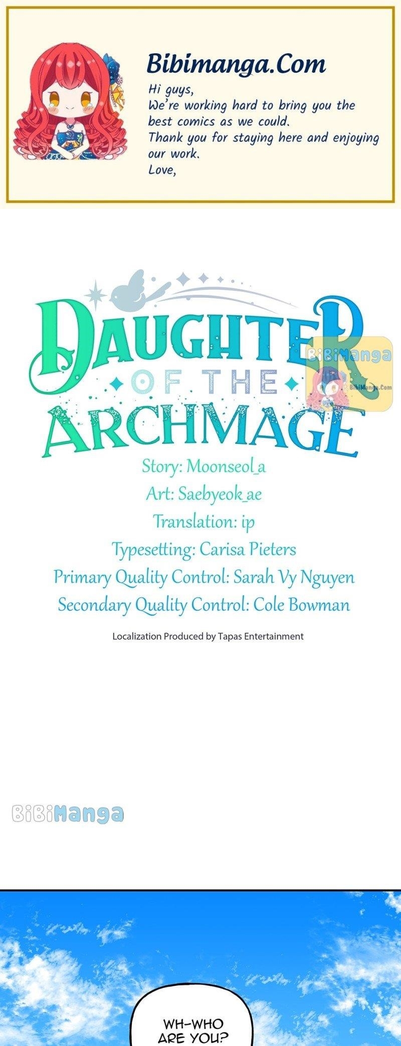 The Archmage’s Daughter Chapter 155 - Page 1