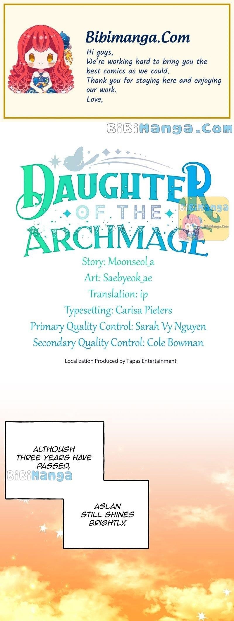 The Archmage’s Daughter Chapter 157 - Page 1