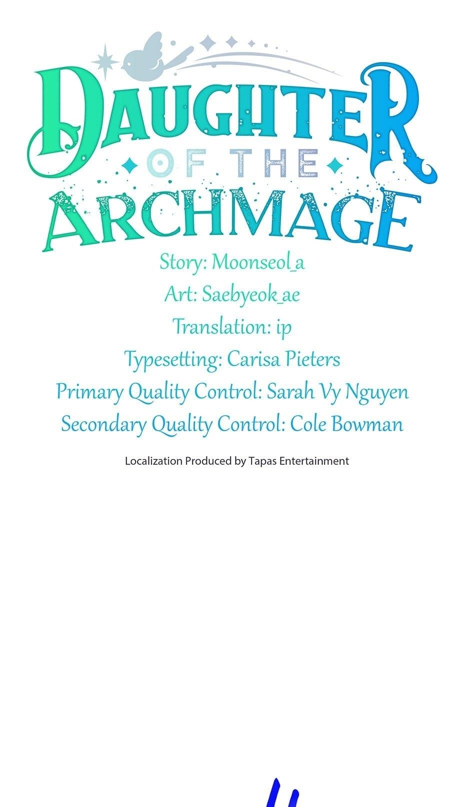 The Archmage’s Daughter Chapter 158 - Page 1