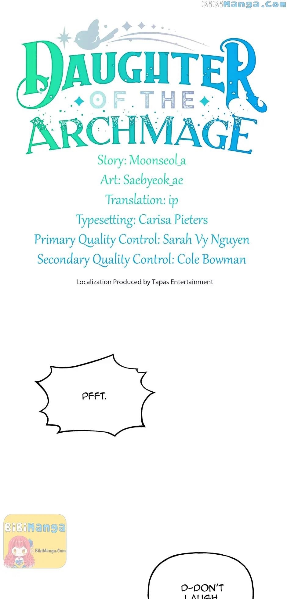 The Archmage’s Daughter Chapter 165 - Page 1