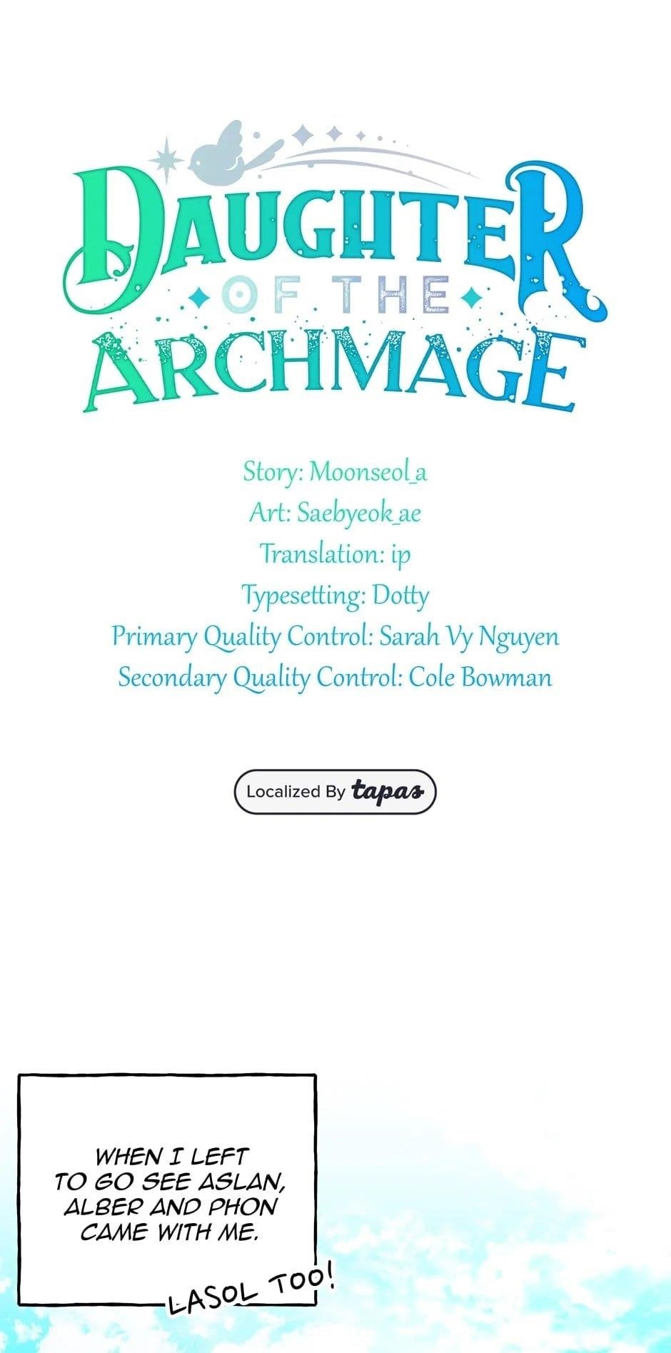 The Archmage’s Daughter Chapter 199 - Page 1