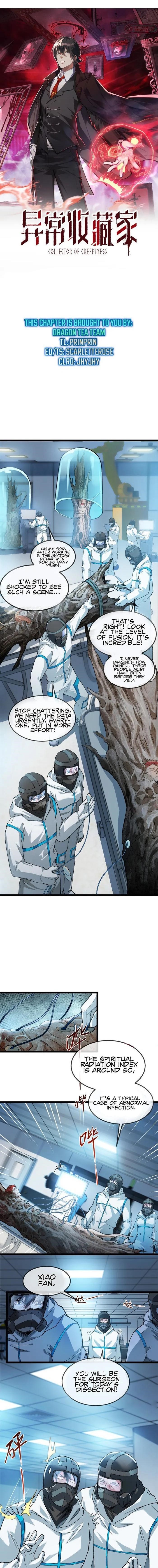 Collector of Creepiness Chapter 11 - Page 1